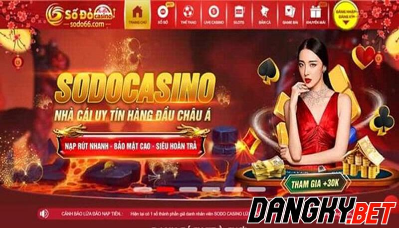 Nhà cái Sodo Casino uy tín hàng đầu Châu Á
